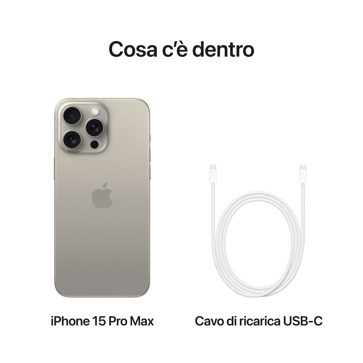 Apple iPhone 15 Pro Max 256GB Titanio Naturale