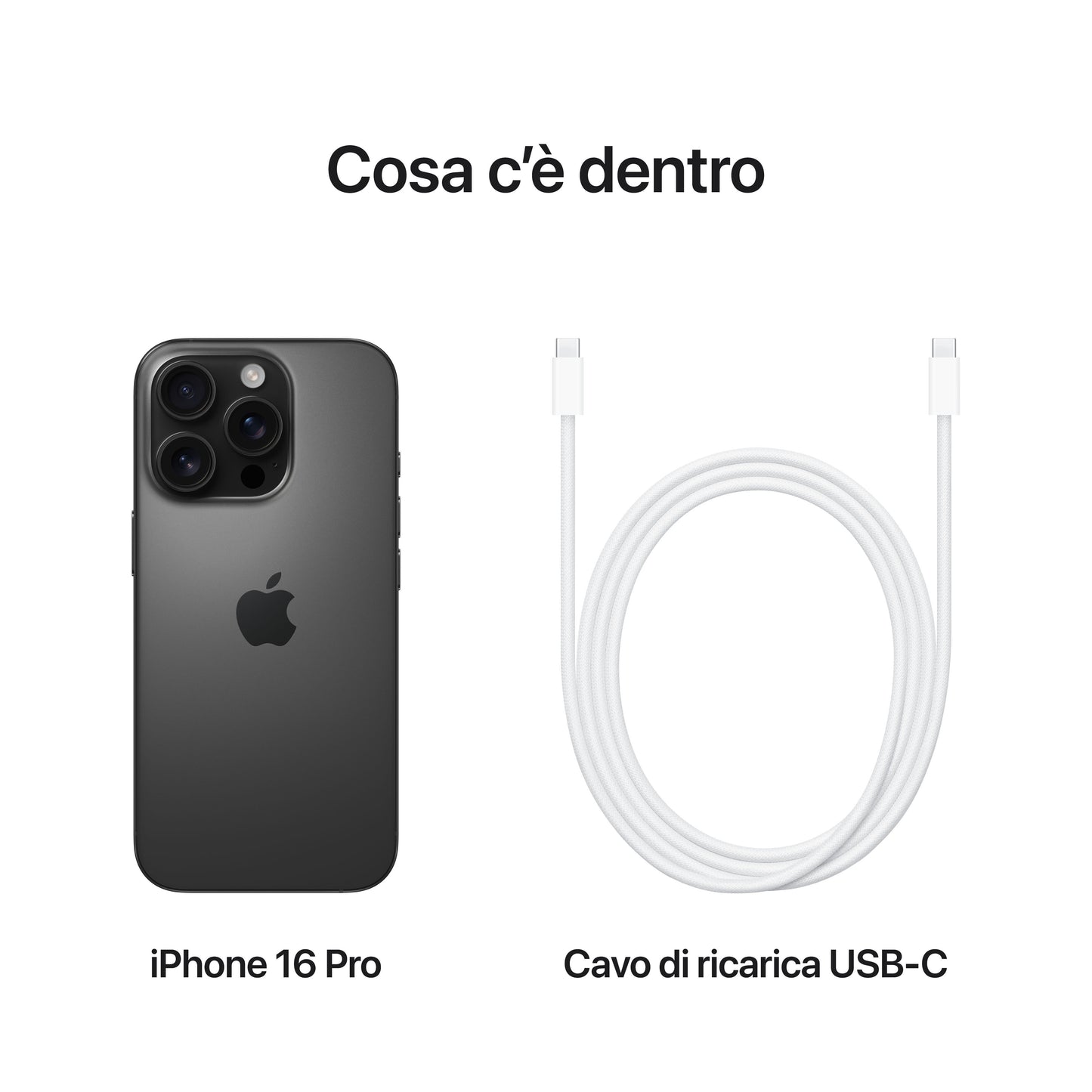 Apple iPhone 16 Pro 1TB Titanio Nero