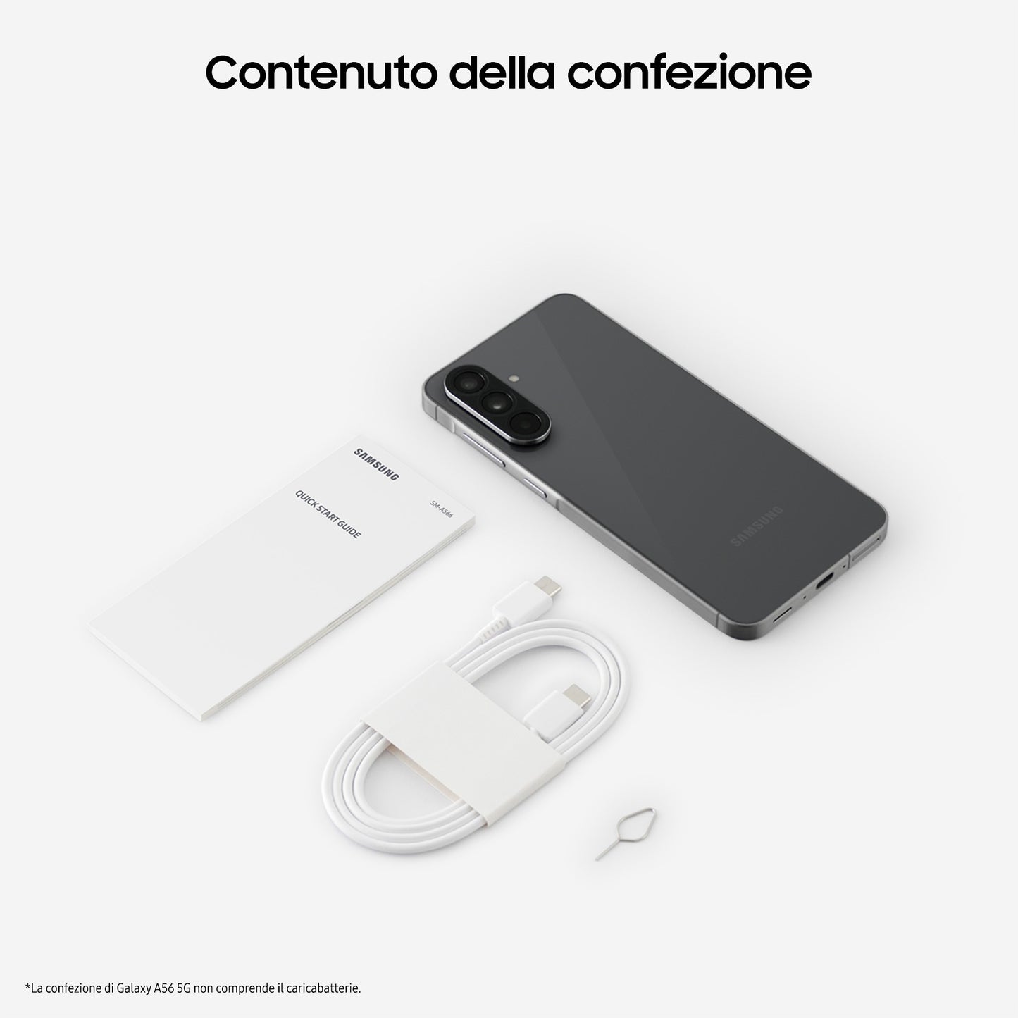 Samsung Galaxy A56 5G, Smartphone con Funzioni intelligenti, Display Super AMOLED 6.7”, 8GB RAM, 128GB, Camera 50MP, Batteria