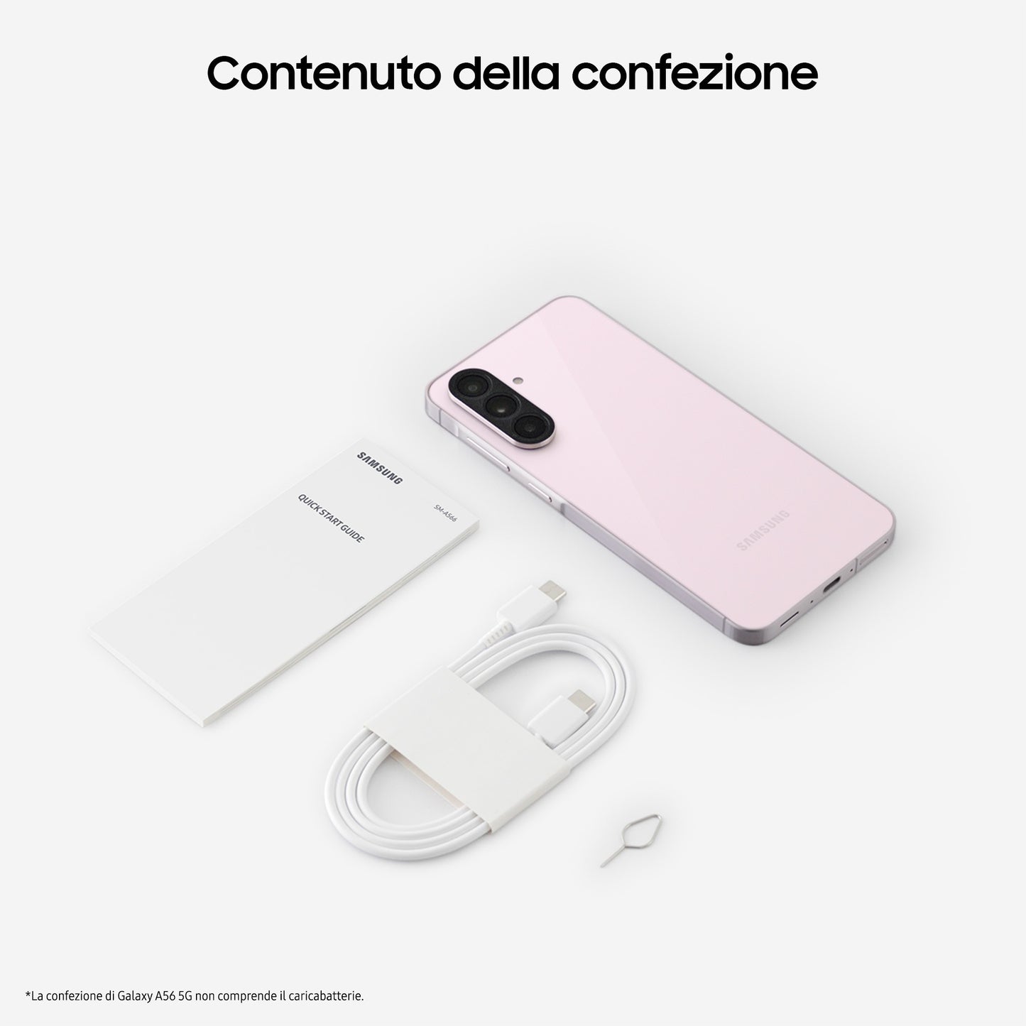 Samsung Galaxy A56 5G, Smartphone con Funzioni intelligenti, Display Super AMOLED 6.7”, 8GB RAM, 256GB, Camera 50MP, Batteria