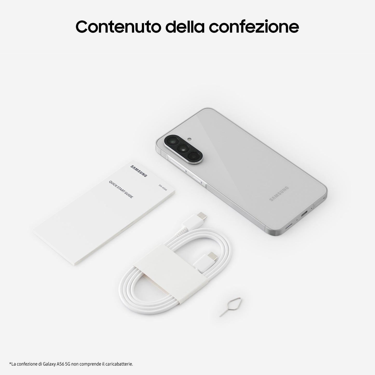 Samsung Galaxy A56 5G, Smartphone con Funzioni intelligenti, Display Super AMOLED 6.7”, 8GB RAM, 256GB, Camera 50MP, Batteria