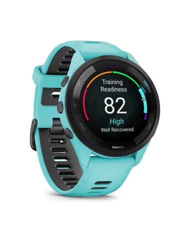 Garmin Forerunner 265 3,3 cm (1.3") AMOLED 46 mm Digitale 416 x 416 Pixel Touch screen Nero, Blu Wi-Fi GPS (satellitare)