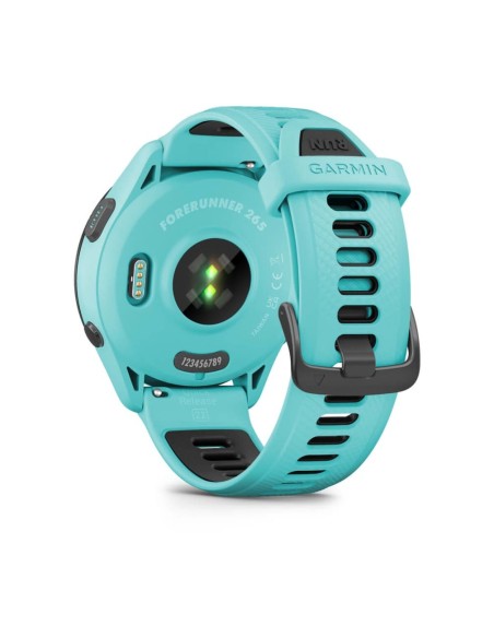 Garmin Forerunner 265 3,3 cm (1.3") AMOLED 46 mm Digitale 416 x 416 Pixel Touch screen Nero, Blu Wi-Fi GPS (satellitare)
