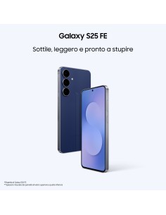 Samsung Galaxy S25 FE, Smartphone AI, Display Dynamic AMOLED 2X 6.7'', Fotocamera 50MP, 8GB RAM, 256GB, Batteria 4.900 mAh, Navy 2