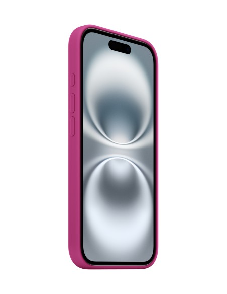 Apple Custodia MagSafe in silicone per iPhone 16 - Fucsia