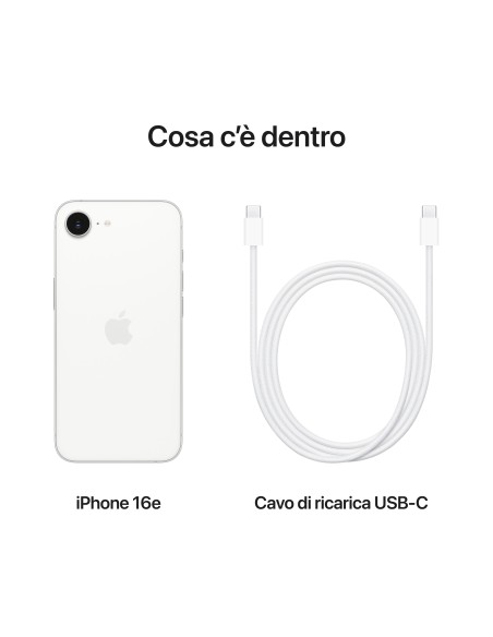 Apple iPhone 16e 256GB Bianco