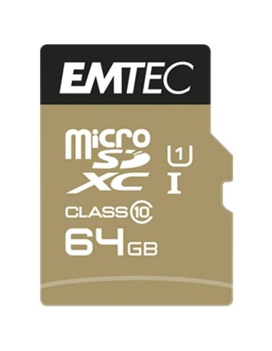 EMTEC EliteGold microSDXC 64GB UHS-I U1 Scheda di memoria