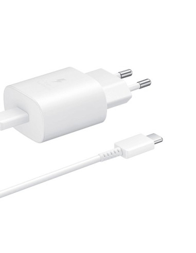 Samsung Caricabatterie USB Type-C 25W EP-TA800 con cavo (1 m) Bianco