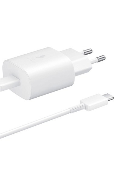 Samsung Caricabatterie USB Type-C 25W EP-TA800 con cavo (1 m) Bianco