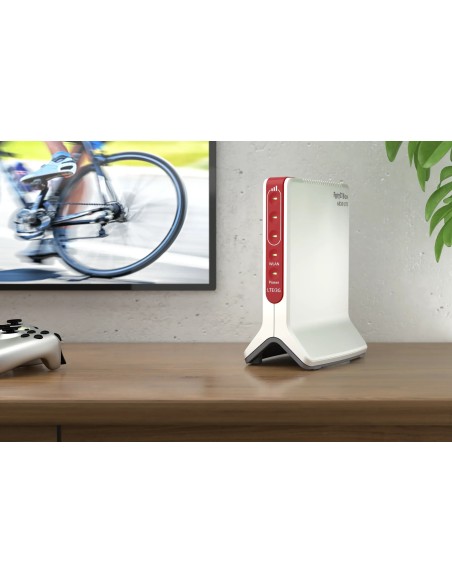 AVM FRITZ!Box 6820 LTE Router LTE/UMTS con Wi-Fi Rosso-Bianco