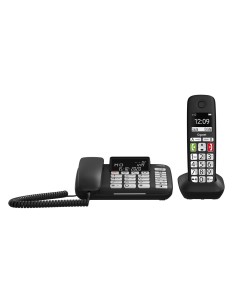 Gigaset DL780 Plus Telefono fisso con portatile cordless Black - S30350-H220-B101 2