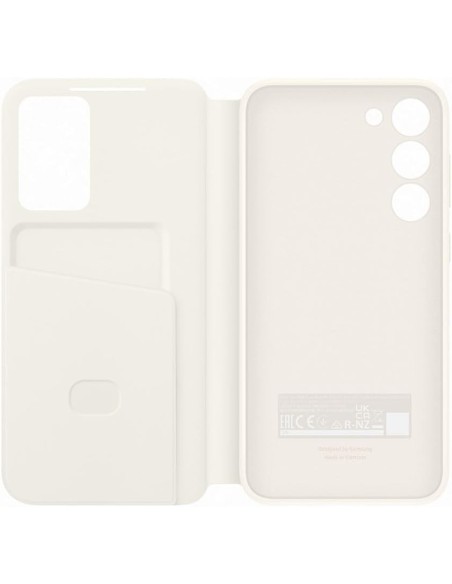 Samsung Smart View Wallet Cover per Galaxy S23 Plus Cream - EF-ZS916CUEGWW