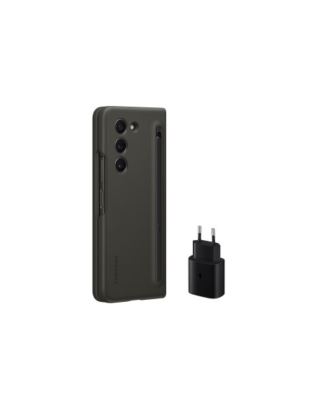 Samsung Starter Pack Standing Cover con S Pen e caricatore rapido per Galaxy Z Fold5 Black - EF-OF94KKBE