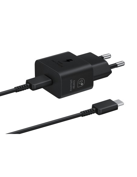 Samsung Caricabatterie USB-C 25W con Cavo USB-C Black - EP-T2510XBEGEU