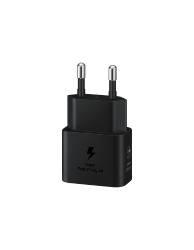 Samsung Caricabatterie USB-C 25W con Cavo USB-C Black - EP-T2510XBEGEU