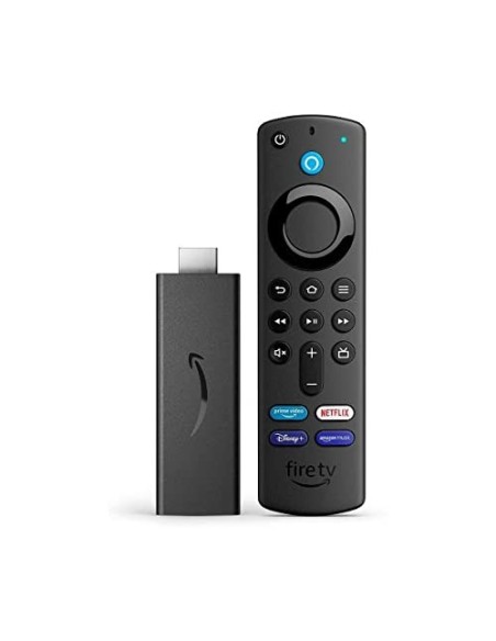 Amazon Fire TV Stick HD 8GB con Telecomando Vocale Alexa e Tasti TV Black