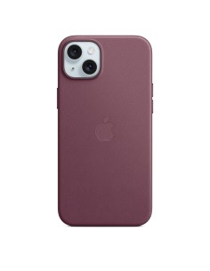 Apple Custodia FineWoven con MagSafe per iPhone 15 Plus Mulberry (MT4A3ZM/A)