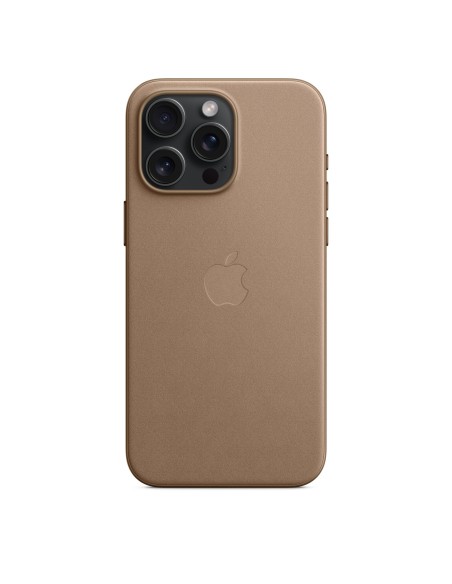 Apple Custodia FineWoven con MagSafe per iPhone 15 Pro Max Taupe (MT4W3ZM/A)