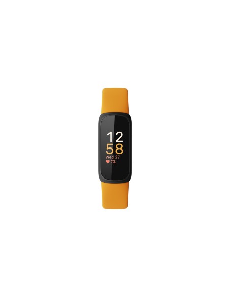 Fitbit Inspire 3 Fitness Tracker con cinturino Morning Glow/Black (FB424BKYW)