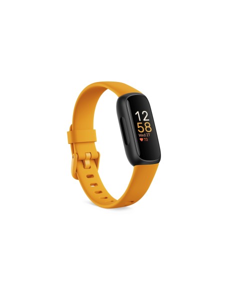 Fitbit Inspire 3 Fitness Tracker con cinturino Morning Glow/Black (FB424BKYW)