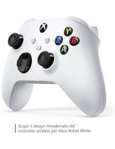 Microsoft Xbox Wireless Controller Bianco per Xbox Series X|S, Xbox One e PC (QAS-00009) 2