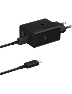 Samsung Caricabatterie rapido 50W DUO USB-C Black con cavo USB-C (EP-T5020XBEGEU) 2