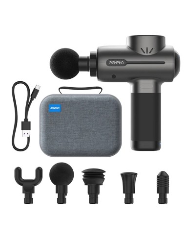 Renpho Active Massage Gun - Pistola massaggiante a percussione Black