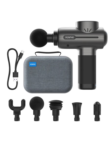 Renpho Active Massage Gun - Pistola massaggiante a percussione Black