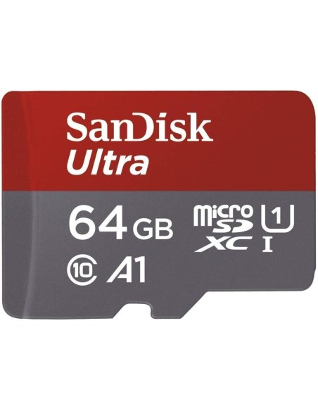 SanDisk Ultra microSDXC 64GB 100 MB/s con adattatore SD (SDSQUAR-064G-GN6MA)