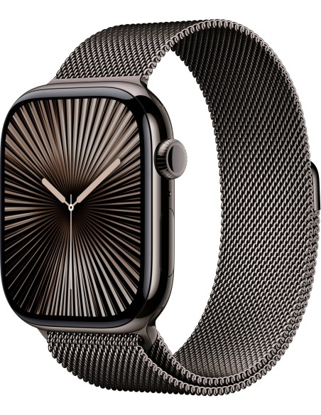 Apple Watch Series 10 GPS + Cellular 46mm Titanio Slate con Milanese Loop Slate M/L (MWYW3QF/A)