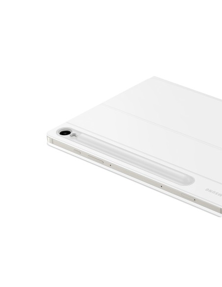 Samsung Book Cover Keyboard Bianco per Galaxy Tab S9 / S9 FE - EF-DX725