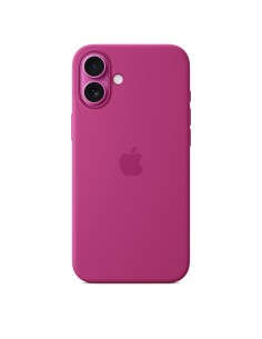 Apple Custodia in Silicone con MagSafe Fuchsia per iPhone 16 Plus (MYYE3ZM/A)