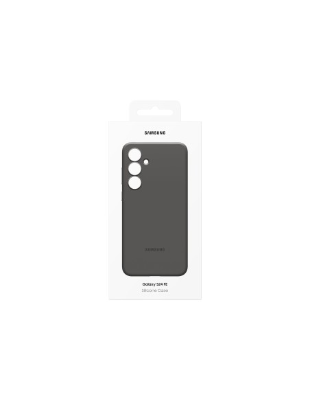 Samsung Silicone Case per Galaxy S24 FE Black - EF-PS721CBEGWW
