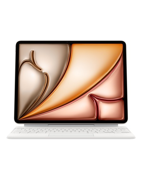 Apple Magic Keyboard per iPad Air 13 pollici (M3) Layout Tedesco QWERTZ Bianca (MDFW4D/A)