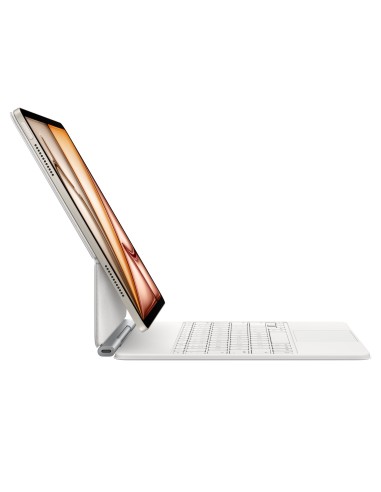 Apple Magic Keyboard per iPad Air 13 pollici (M3) Layout Tedesco QWERTZ Bianca (MDFW4D/A)