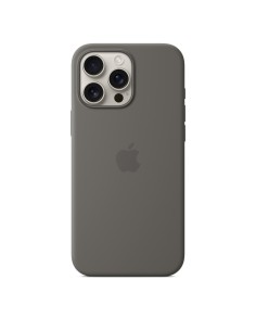 Apple Custodia in Silicone con MagSafe per iPhone 16 Pro Max Stone Grey - MYYV3ZM/A