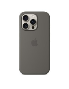 Apple Custodia in Silicone con MagSafe per iPhone 16 Pro Stone Grey - MYYL3ZM/A