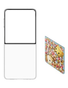 Samsung FlipSuit Case per Galaxy Z Flip7 EF-ZF766CTEGWW - Transparent
