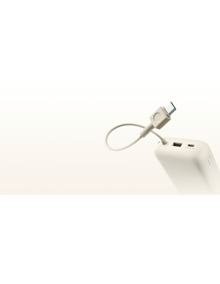 Xiaomi 33W Power Bank 20.000 mAh con cavo USB-C integrato Tan