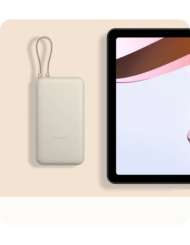 Xiaomi 33W Power Bank 20.000 mAh con cavo USB-C integrato Tan