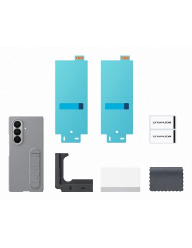 Samsung Silicone Case with Strap per Galaxy Z Fold7 - Grey (EF-MF966CJEGWW)