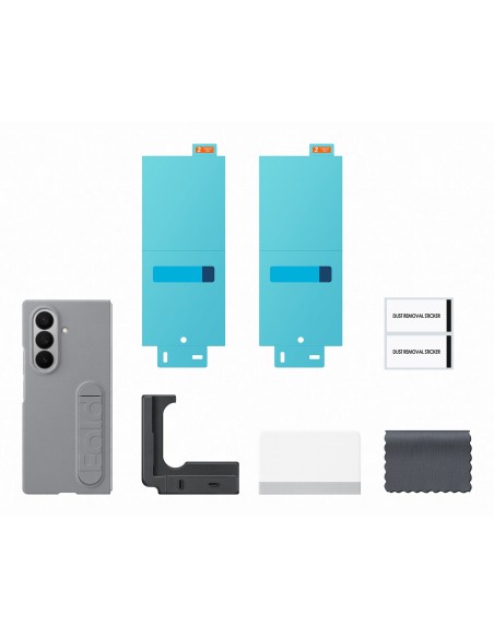 Samsung Silicone Case with Strap per Galaxy Z Fold7 - Grey (EF-MF966CJEGWW)