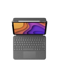 Logitech Folio Touch Custodia con tastiera QWERTZ Oxford Grey per iPad Air 11 pollici (4ª/5ª gen) 2
