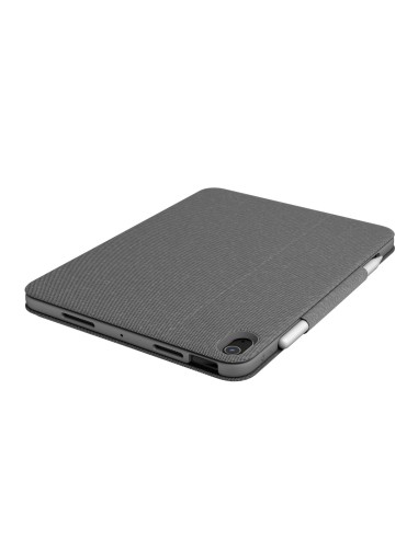 Logitech Folio Touch Custodia con tastiera QWERTZ Oxford Grey per iPad Air 11 pollici (4ª/5ª gen)