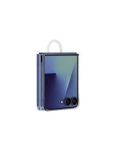 Samsung Clear Case with Ring Trasparente per Galaxy Z Flip7 (EF-QF766CT)