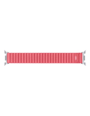 Samsung Fabric Band Cinturino in tessuto (S/M) per Galaxy Watch8 e Watch8 Classic Coral Red - ET-SVL32SREGEU