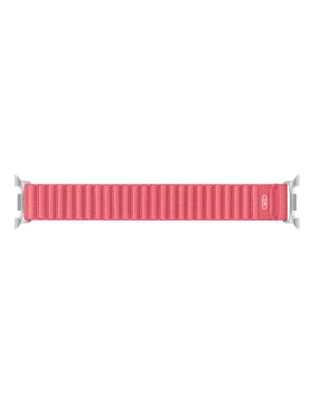Samsung Fabric Band Cinturino in tessuto (S/M) per Galaxy Watch8 e Watch8 Classic Coral Red - ET-SVL32SREGEU
