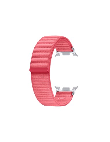 Samsung Fabric Band Cinturino in tessuto (S/M) per Galaxy Watch8 e Watch8 Classic Coral Red - ET-SVL32SREGEU