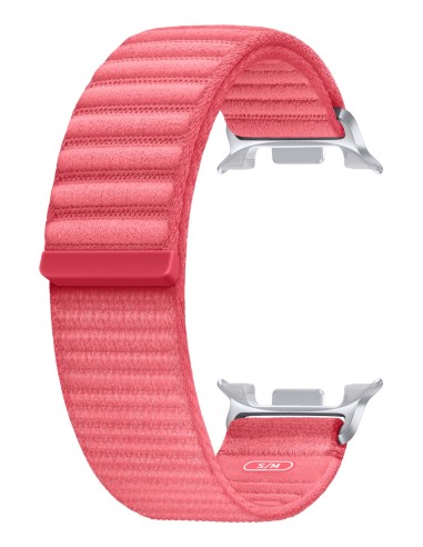 Samsung Fabric Band Cinturino in tessuto (S/M) per Galaxy Watch8 e Watch8 Classic Coral Red - ET-SVL32SREGEU