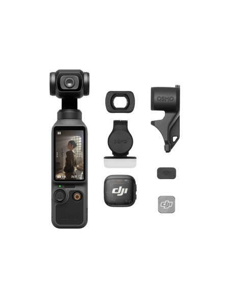 DJI Osmo Pocket 4 Creator Combo Fotocamera vlog 4K Nera - CP.OS.00000544.01